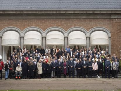 Recepción en el Palacete Albéniz a los galardonados de los Premios Ondas de 2020 y de 2021.