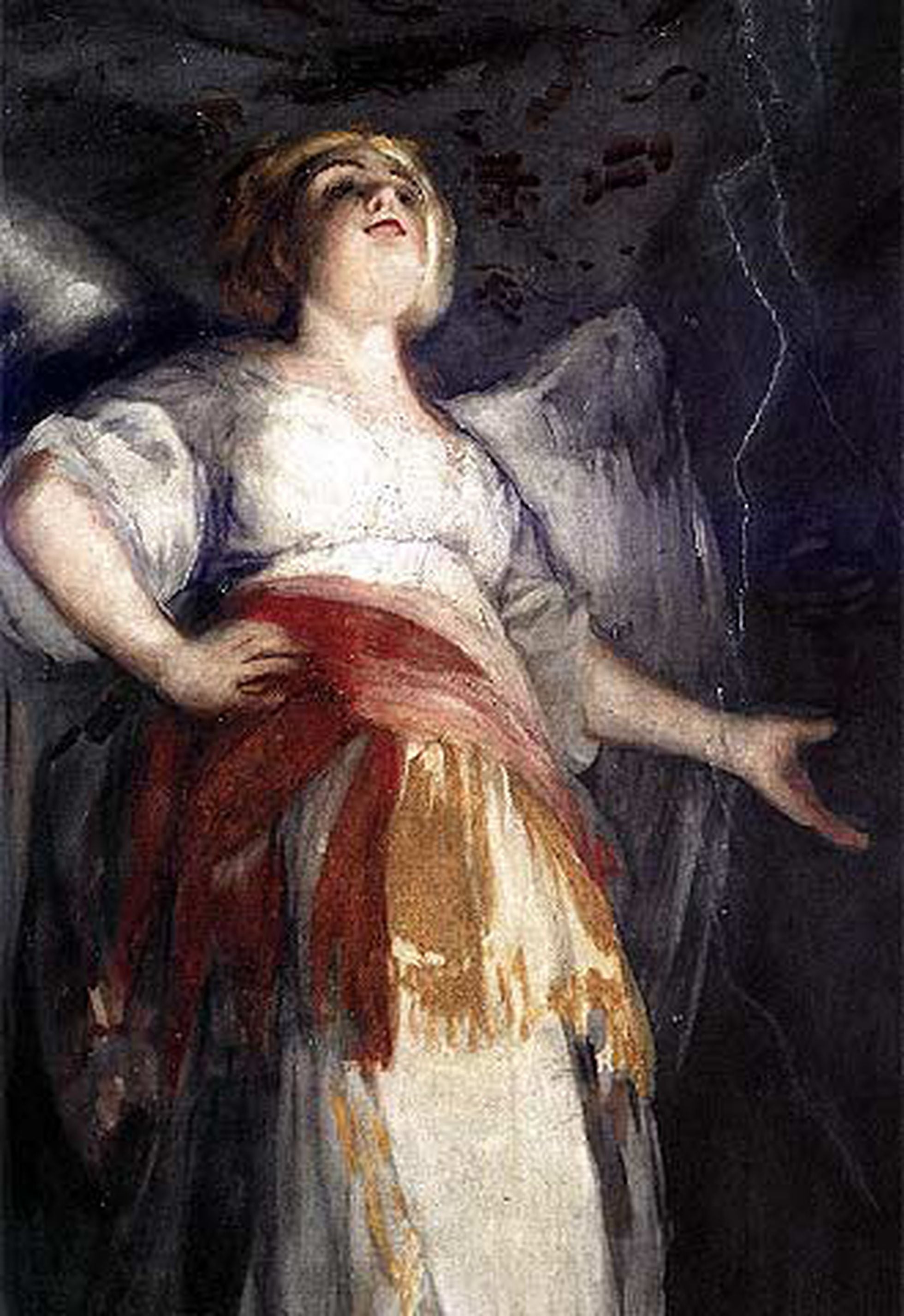 Fresco de la ermita de San