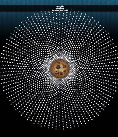 Imagen del videojuego 'Cookie clicker'.