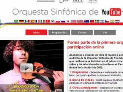 Youtube crea su propia orquesta sinfónica para internet