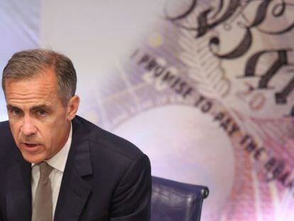 El presidente del Banco de Inglaterra, Mark Carney.