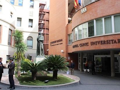 Imagen del Hospital Clínico de Valencia.