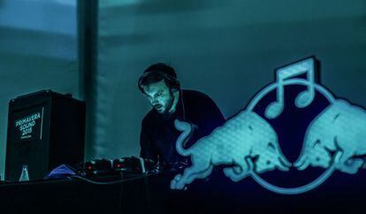 John Talabot en una actuación en el último Primavera Sound.