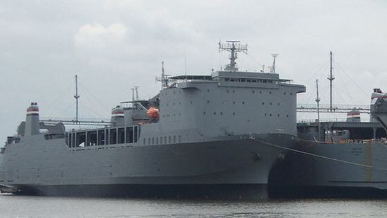 Una imagen del buque MV Cape Ray.