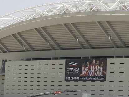 Estadio Wanda Metropolitano del Atlético de Madrid.