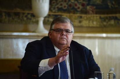 Agustín Carstens, gobernador del Banco de México.