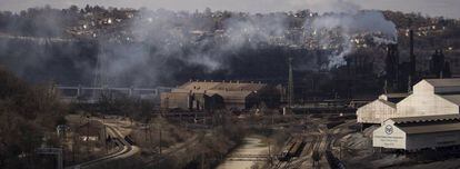 Acería de US Steel en Braddock (Pensilvania).