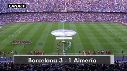 F.C. Barcelona 3 - U.D. Almería 1