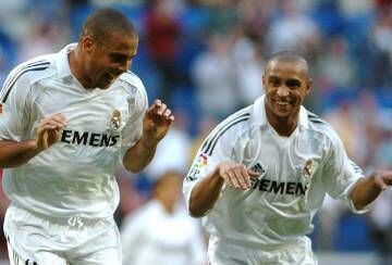 Ronaldo y Roberto Carlos, en 2005