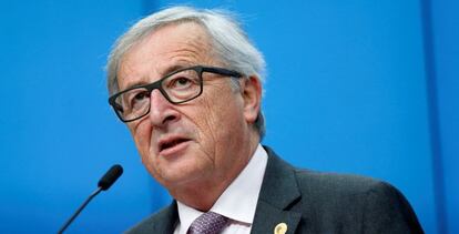 El presidente de la Comisión Europea, Jean-Claude Juncker.