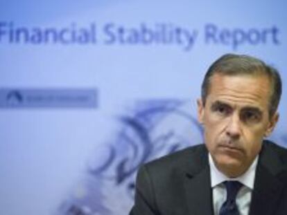 El gobernador del Banco de Inglaterra, Mark Carney.