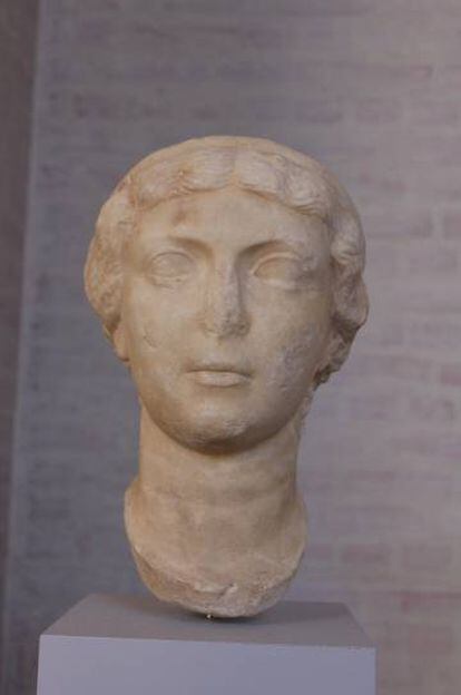 Busto de la madre del emperador Claudio, Antonia la Menor.