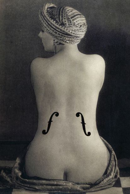 Man Ray, 'El violín de Ingres', 1924. Centre Pompidou, Musée national d'art moderne, Paris (© Man Ray Trust. ADAGP-VEGAP, Madrid, 2010)