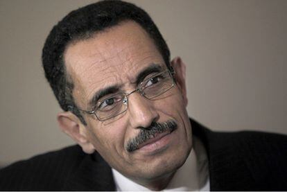 Abdelhafiz Ghoga, vicepresidente del Consejo Nacional de Libia.