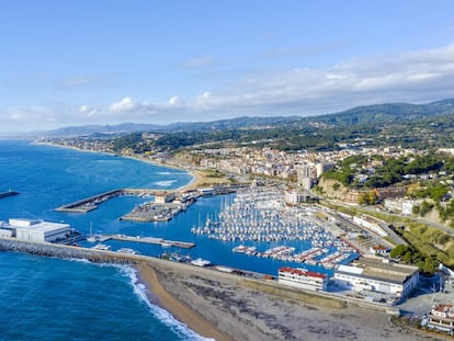 Arenys de Mar, en la comarca barcelonesa del Maresme.