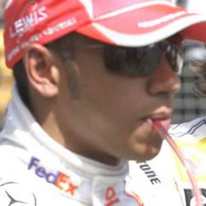 Lewis Hamilton y Fernando Alonso.