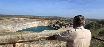 Vista de la mina de Aznalc&oacute;llar. 
