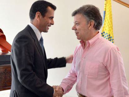 Capriles y Santos, en Bogot&aacute;. 