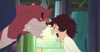 Fotograma de 'Bakemono no ko'.