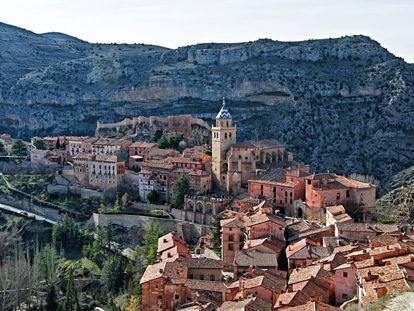 El pueblo de Albarracín, en la provincia de Teruel (Aragón).