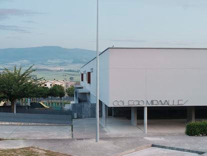 Colegio de fomento Miravalles, adscrito al Opus Dei, en Cizur, una población muy cercana a Pamplona.