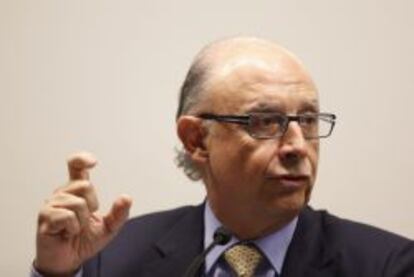 El ministro de Hacienda, Cristóbal Montoro.