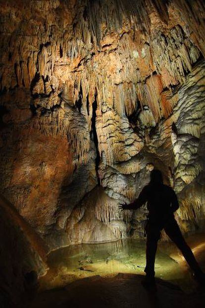 La cueva de Valporquero, en León.