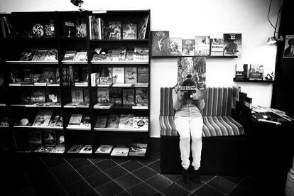 Librería Burma, en la calle de Ave María.