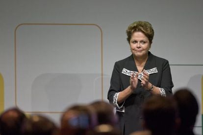La presidenta brasile&ntilde;a, Dilma Rousseff. 