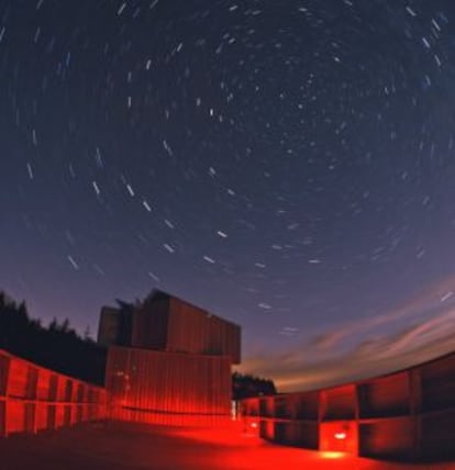 Observatorio del parque forestal de Kielder (Reino Unido).