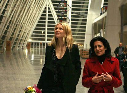 Gwyneth Paltrow en la Ciudad de las Artes y las Ciencias, Valencia.