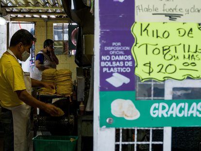 Precio de la tortilla 20 pesos