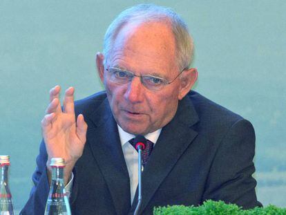 El ministre alemany de Finanzas, Wolfgang Schäuble.