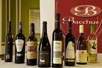 Los vinos premiados con el oro en Bacchus 2014.
