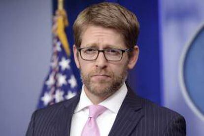 El secretario de prensa de la Casa Blanca, Jay Carney. EFE/Archivo