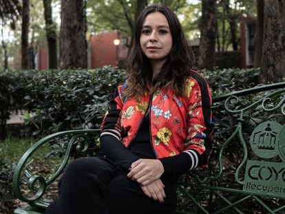 La escritora colombiana Vanessa Londoño, en la Ciudad de México en 2021.