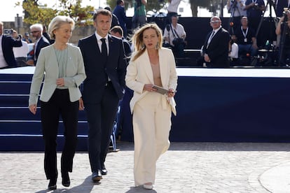 Inmigración Macron Meloni