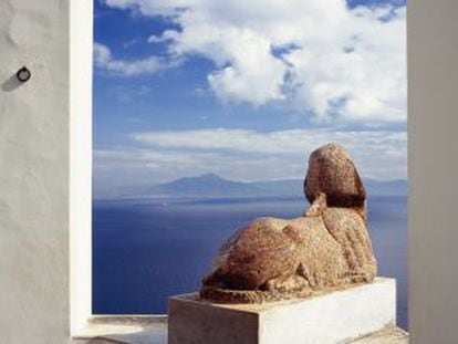 Vistas sobre el golfo de Nápoles desde la Villa San Michele, en Capri.