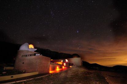 Centro de observaci&oacute;n del Universo en la sierra del Montsec. 