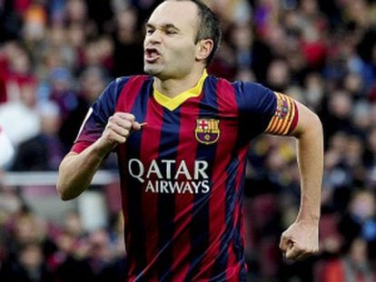 Andr&eacute;s Iniesta.