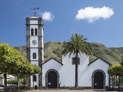 La iglesia de San Marcos, en Tegueste.