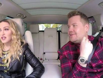 Madonna confiesa en el ‘Carpool karaoke’ que besó a Michael Jackson