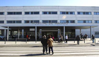 Fachada del nuevo hospital de Mataró.