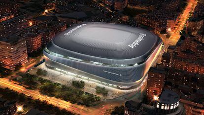 Proyecto del estadio Santiago Bernabéu.