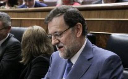 El presidente del  Gobierno, Mariano Rajoy.