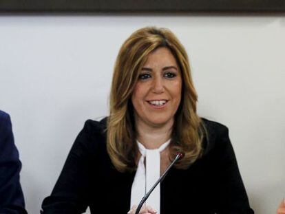 La presidenta en funciones de la Junta de Andaluc&iacute;a, Susana D&iacute;az. 
  
 