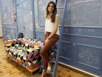 Gala Freixa, en el campus de innovación y emprendimiento en el que tienen la oficina.