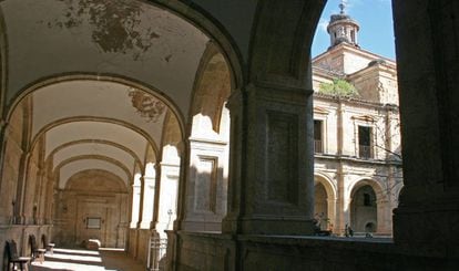 Interior del monasterio de La Caridad, en Ciudad Rodrigo (Salamanca). 