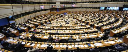 Sesión en el Parlamento Europeo, el mes pasado.