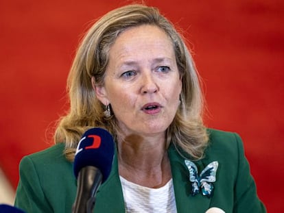 Nadia Calviño, ministra de Asuntos Económicos y Transformación Digital.